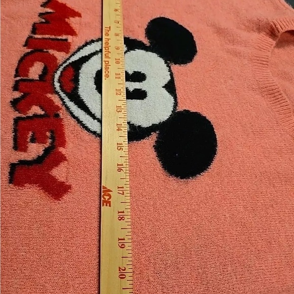 “MICKEY MOUSE”. Disney Pink Sweater! - Picture 8 of 10